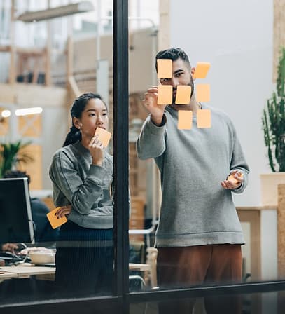 Students learning with Thinkverse